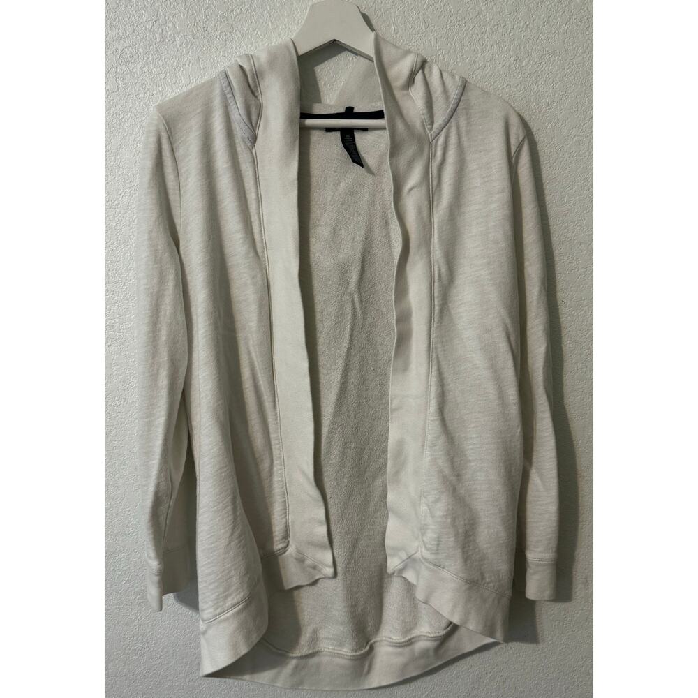 LRL Lauren Jeans Company Women's Hooded Cardigan Size XS‎ Ivory